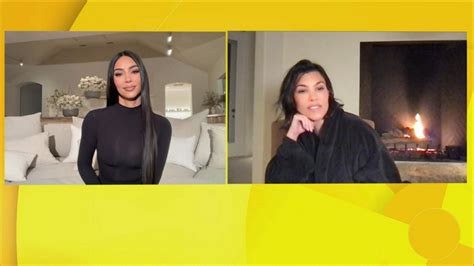 Kim And Kourtney Kardashian Talk About New Show The Kardashians Good Morning America