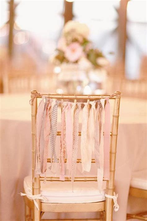 50 Creative Wedding Chair Decor With Fabric And Ribbons