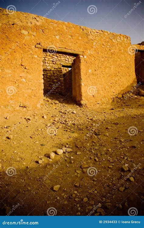 Old Desert Building Stock Image Image Of Ancient Blue 2934433