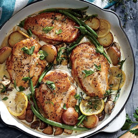 A third of all deaths are caused by cardiovascular disease. Weeknight Lemon Chicken Skillet Dinner Recipe | MyRecipes