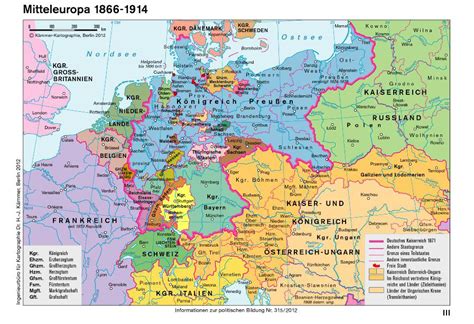 England weltkarte map of united kingdom (regions of england) : Mitteleuropa 1866-1914 (© Die Karte ist urheberrechtlich ...