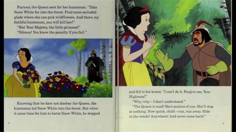Snow White And The Seven Dwarfs Disney Read Along Book And Record