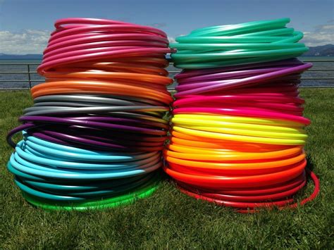 Large Small Polypro Hula Hoop Single Colour With High Quality Fun Gym