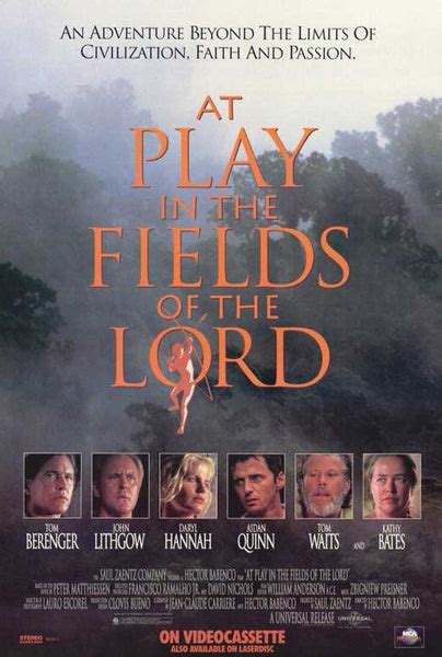 At Play In The Field Fields Of The Lord 1991 Tom Berenger Elvis Dvd Collector And Movies Store