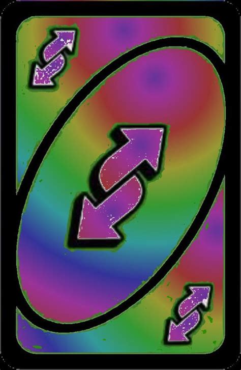 Shiny Uno Reverse Card
