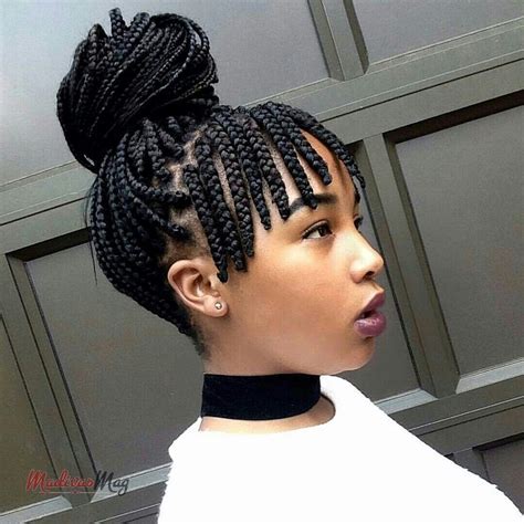 Braids Hairstyles With A Fringe