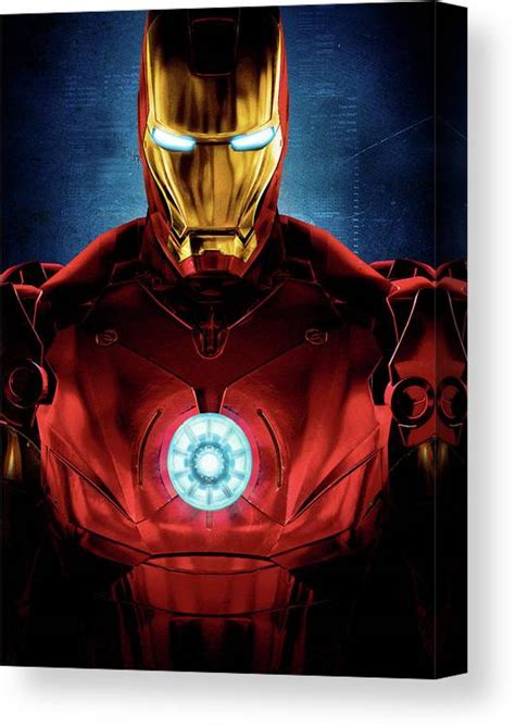 Iron Man Canvas Print Canvas Art By Geek N Rock