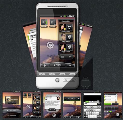 Android Gui Set L Freepsdcc Free Psd Files And Photoshop Resources