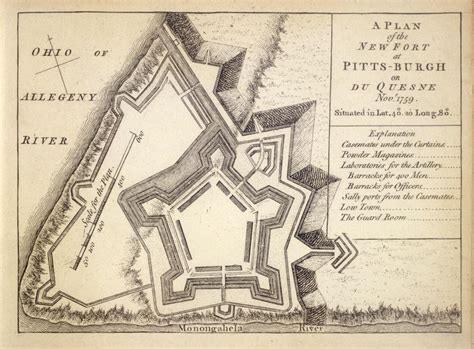 History Of Fortifications British Forts In The American Colonies