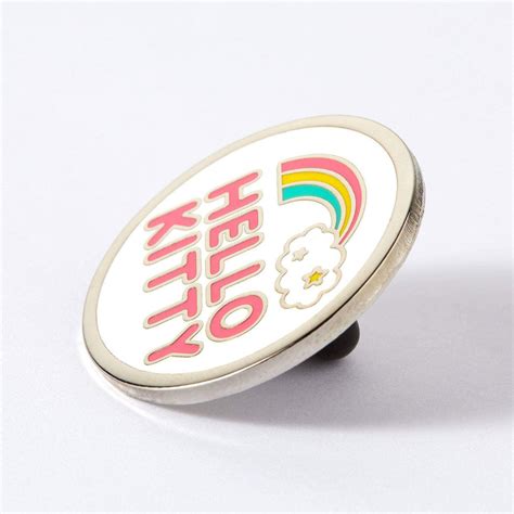 Hello Kitty Rainbow Cloud Enamel Pin Punkypins