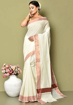 Customized Ready To Wear Onam Saree Kerala Kasvu Tissue Finland Lupon