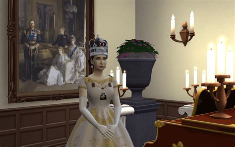 Queen Elizabeth Ii The Sims 4 Rthesimscelebrities