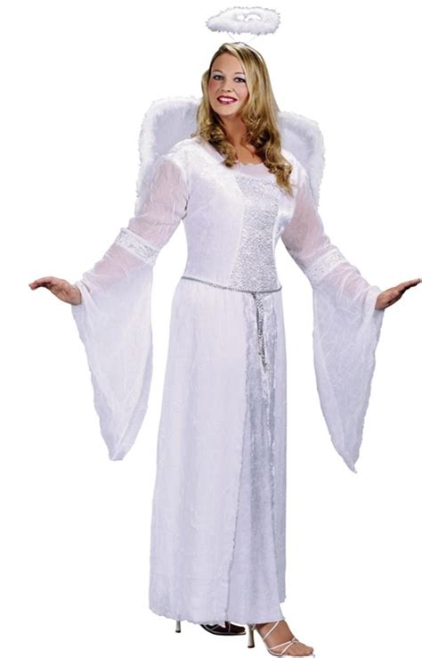 Halloweeen Club Costume Superstore Heavenly Angel Plus Size Costume