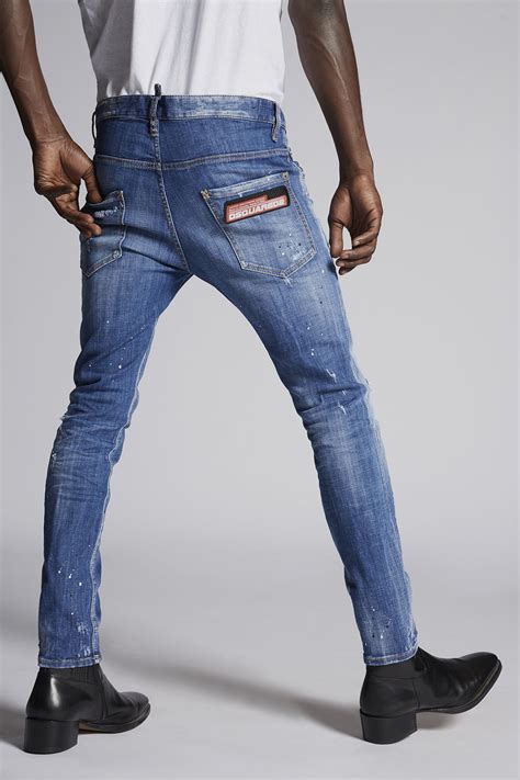 Dsquared2 5 Pockets Man B Skinny Jeans Men Mens Jeans Dsquared2