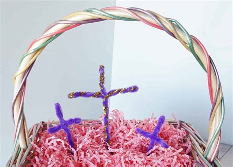 A Simple Easter Cross Craft To Decorate Your Home Divine Creative Love