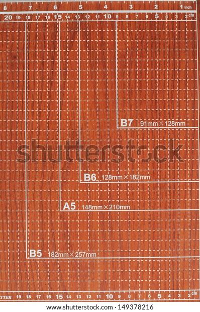 Measuring Scale Paper Cutter Stock Photo 149378216 Shutterstock