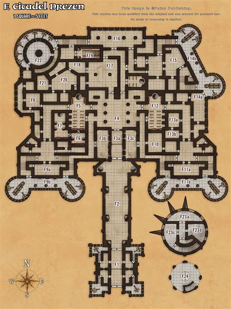 Dungeon Maps Dungeons And Dragons Homebrew Map Layout