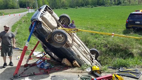 Vehicle Rollover into Ditch Extrication - Rescue 42, Inc. Specializes ...