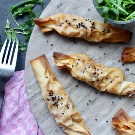 Flaky and delicious, phyllo (also spelled filo or fillo) is delicate pastry dough used for appetizer and dessert recipes. Spicy filo dough candy. Crispy filo dough filled with a ...