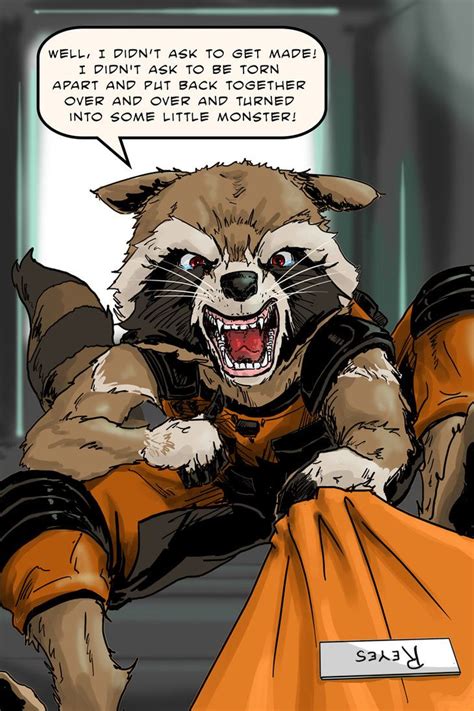 Rocket Raccoon By Fukujinzuke Rocket Raccoon Raccoon Art Wolf Comics