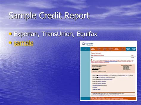 What Is Your History Credit Reports Ppt Download