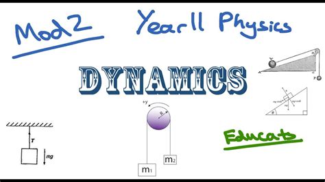 Dynamics Introduction Year 11 Physics Educats Youtube