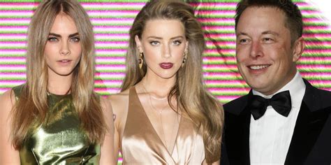 Did Amber Heard Cara Delevigne And Elon Musk Have An Affair Yourtango