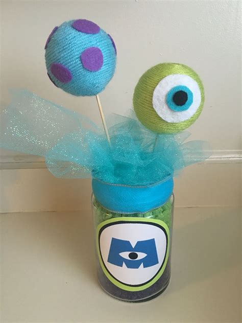 Monsters Inc Centerpiece Monsters Inc Baby Shower Monsters Inc