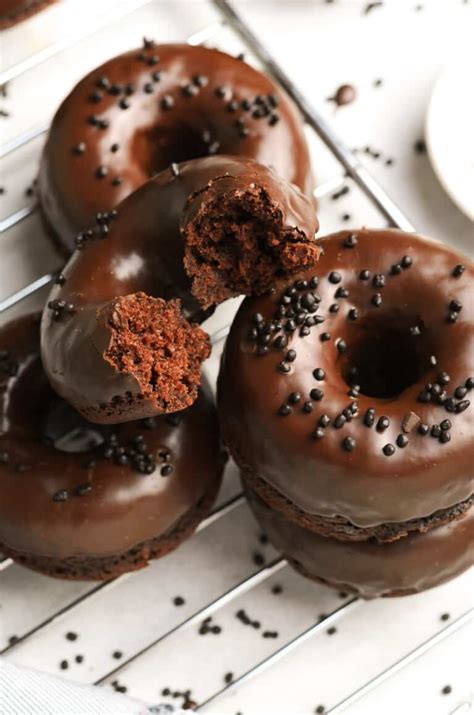Chocolate Donuts Recipe The Cookie Rookie