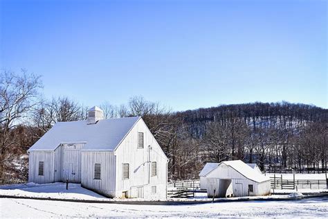 Snowy Barns Photograph By Doug Swanson Fine Art America