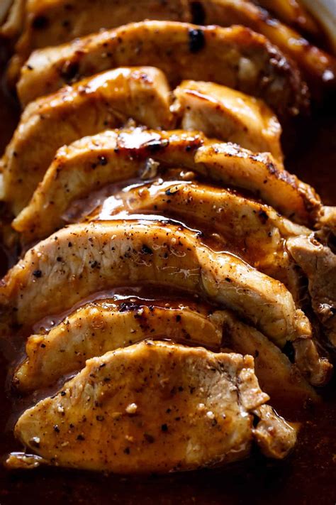It is marinating in soy sauce, garlic, ginger and cumin. The BEST Pork Loin Roast Recipe - Cafe Delites
