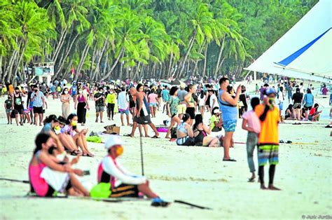 Boracay Logs Over Million Arrivals In First Half Of Inquirer News