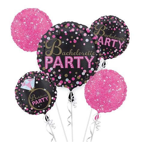 Bachelorette Party Balloon Bouquet 5pc Sassy Bride Party City