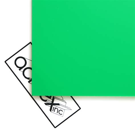 Lime Green Frosted Acrylic Sheet
