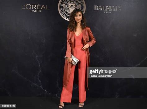 Oreal Paris X Balmain Arrivals Paris Fashion Week Womenswear S S 2018