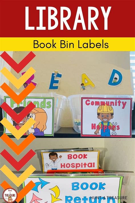 Classroom Library Book Bin Labels Book Bin Labels Classroom Library
