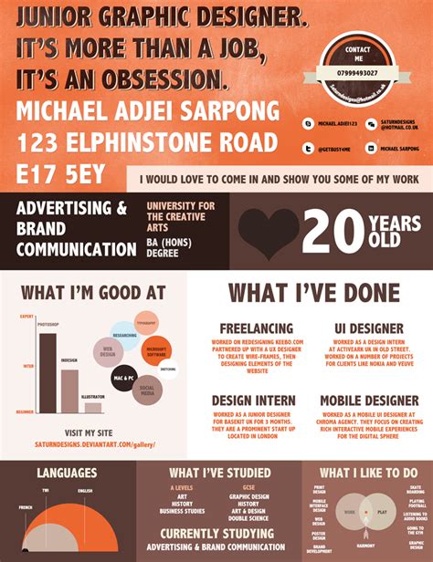 Check out these graphic design resume examples. Be Original with Graphic Designer Resume Sample 2019 ...