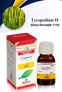 LYCOPODIUM Ã˜ | Mother Tinctures | Kamal Laboratories, Best Homeopathic ...