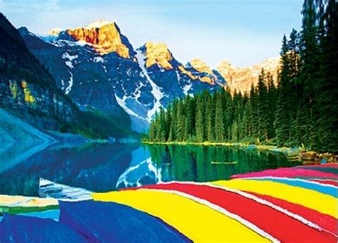 Jigsaw Puzzle International Moraine Lake Banff Park Alberta Canada 1000