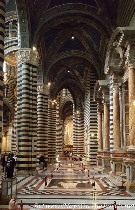 Inside The Siena Cathedral And The Piccolomini Library Italy