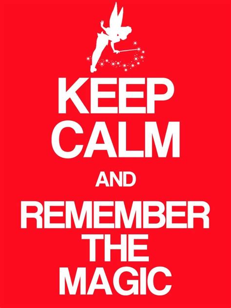 Keep Calm And Remember The Magic Project Life Disney Journal Card