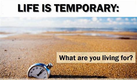 Purpose Driven Life My Personal Devotion Life Is A Temporary
