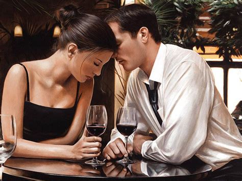 Lovers Romantic Life Couple Beautiful Woman And Man In Love Romance