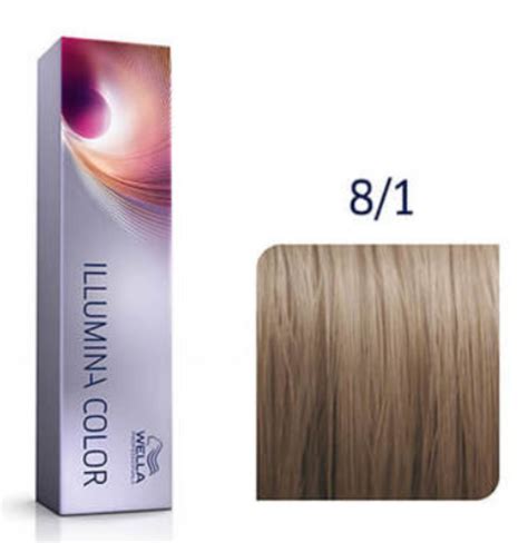 Wella Illumina Color 8 1 Light Ash Blonde Permanent Hair Color 1Source