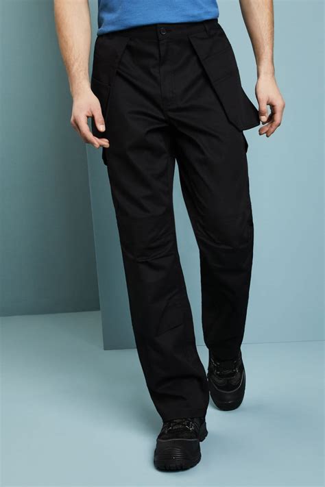 Workwear Trousers With Kneepad Pockets And Holster Black Shop All From