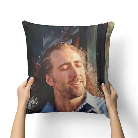 Nicolas Cage Con Air Pillow Pillowcase Canvas Pillow Etsy
