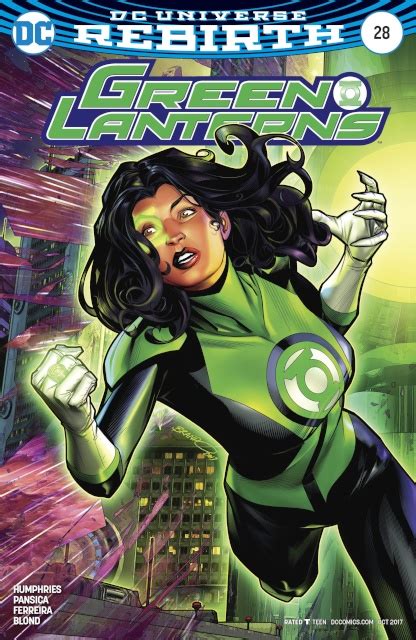 Green Lanterns 28 Variant Cover Fresh Comics