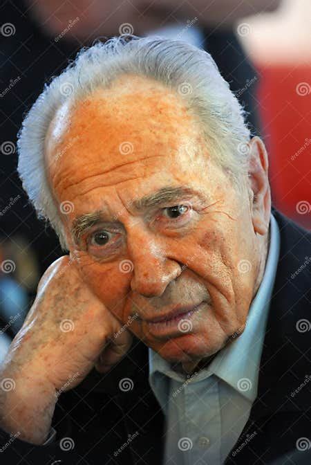 Shimon Peres 9th President Of Israel Editorial Photo Image Of