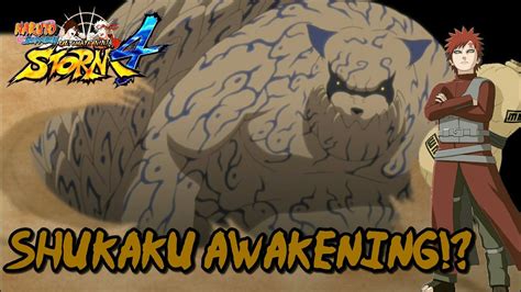 One Tailed Gaara Awakening Naruto Ultimate Ninja Storm 4 Youtube