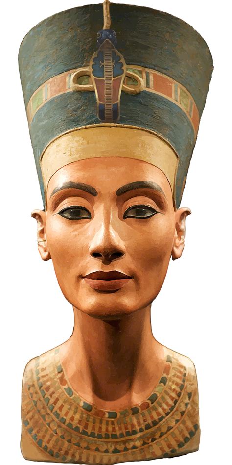 Nefertiti Egypte Borstbeeld Gratis Vectorafbeelding Op Pixabay